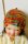 Hand-knitted rainbow baby hat