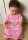 Handgestricktes Babykleid 0-3 Monate Rosa