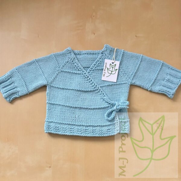 Cardigan for Boys Organic cotton 0-4 Months Blue