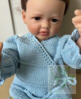 Cardigan for Boys Organic cotton 0-4 Months Blue