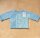 Cardigan for Boys Organic cotton 0-4 Months Blue