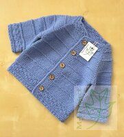 Strickjacke Baby Märchen in Blau