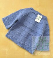 Strickjacke Baby Märchen in Blau