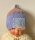 Baby Hat Acorn in Blue and Beige 0-6 Months