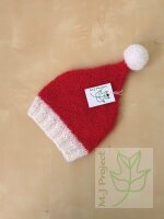 Fotorequisit Weinachtsmütze Baby Rot