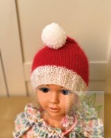 Fotorequisit Weinachtsmütze Baby Rot