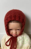 Fotorequisit handmade Babymütze Terra 0 bis 6 Monate