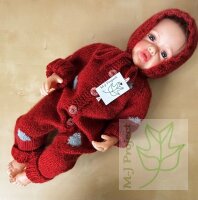 Fotorequisit handmade Babymütze Terra 0 bis 6 Monate