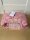 Handmade baby blanket pink
