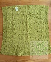 Handgestrickte Babydecke Grüne Wiese