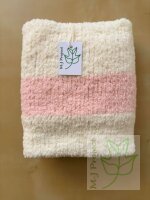 Handgestrickte Babydecke Soft Pfirsichrosa