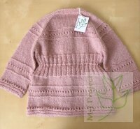 Strickjacke Mädchen 1-2 Jahre elegant rosa
