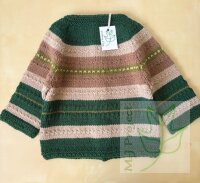 Strickjacke Kind Waldmärchen 2-3 Jahre
