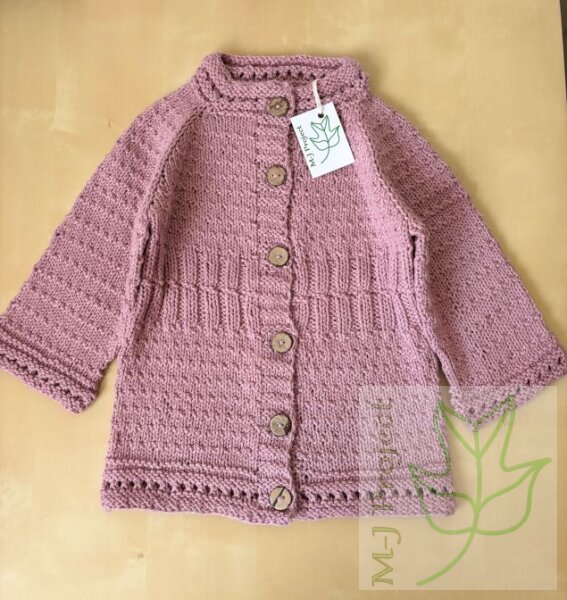Cardigan girls 1-2 years purple