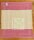 Handmade baby blanket christening blanket pink ecru
