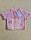 Baby vest floral girl cotton 0-3 months