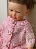 Baby Vest Girl 0-4 Months Cotton Pink
