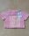 Baby Vest Girl 0-4 Months Cotton Pink
