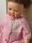 Baby Vest Girl 0-4 Months Cotton Pink